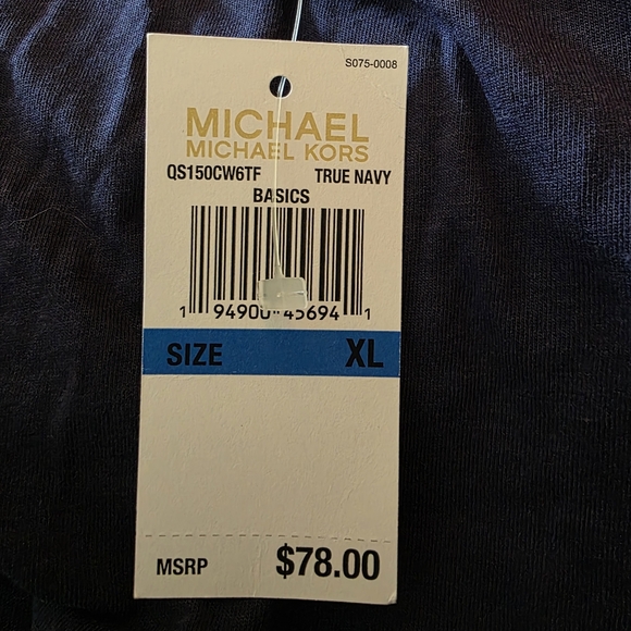 Michael Kors Graphic T Shirt XL NWT - Picture 3 of 4